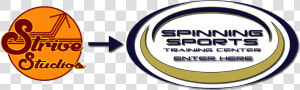 Cropped Strive Is Now Spinning Sports 1   Circle  HD Png Download