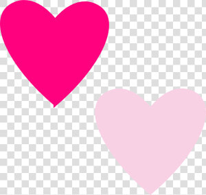 Pink Hearts Clipart Png Transparent Png   Png Download   Pink Heart Clipart Png  Png Download