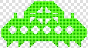Chevron Knitting Chart   Space Invaders Boss Png  Transparent Png