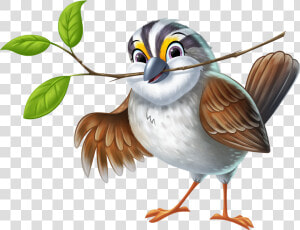 Flutter The Sparrow   Time Lab Vbs Animals  HD Png Download