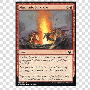 Magmatic Sinkhole Mtg  HD Png Download