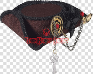 Tricorne Hat Steampunk Piracy Spats   Steampunk Pirate Hat  HD Png Download