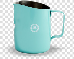 The Tiamo Tapered Stainless Steel Coloured Milk Jug   Coffee Cup  HD Png Download