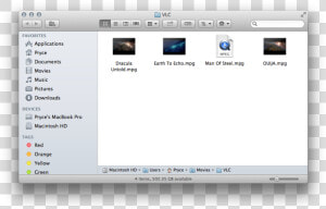 Osx Sidebar  HD Png Download