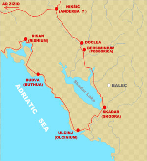 Medieval Balec And Ancient Roman Roads   Atlas  HD Png Download