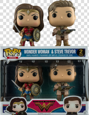 Wonder Woman Steve Trevor Funko Pop  HD Png Download