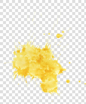 Transparent Yellow Paint   Yellow Paint Splash Png  Png Download
