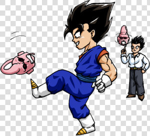 Vegeth Buu Multivers   Cartoon  HD Png Download