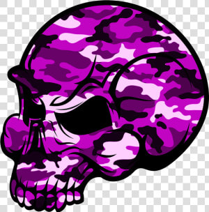 Skull Pink Camouflage Image   Blue Camo Background Hd  HD Png Download