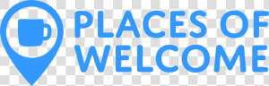 Powlogorgbblue   Places Of Welcome Logo  HD Png Download