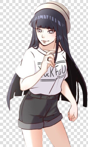  naruto  narutoshippuden  hinata  hinatahyuga  anime   Hinata Hyuuga Com Short  HD Png Download