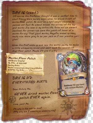 Megafin   Hearthstone Un Goro Quests  HD Png Download