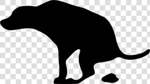 Dog Shit Png Clipart   Png Download   Dog Pooping Clipart  Transparent Png