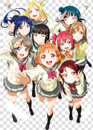 💖   Love Live Aqours Png  Transparent Png