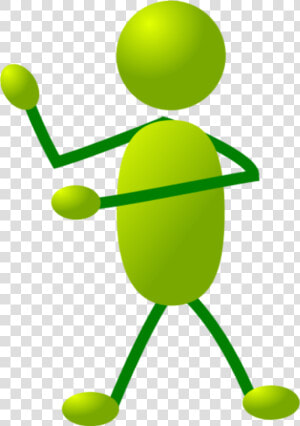 Stick Man Figure Using Arms  HD Png Download