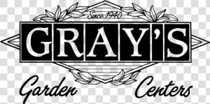 Grays Garden Center Logo   Illustration  HD Png Download