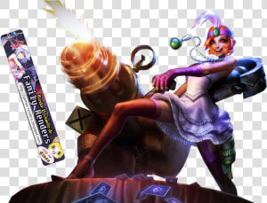 League Of Legend Jinx Skin  HD Png Download