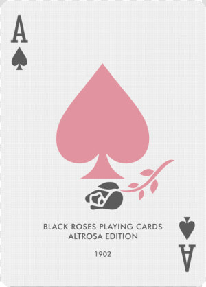 Playing Cards Ace Of Spades  HD Png Download