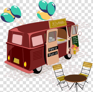 Stalls  Food Truck  Moving Sale  Cafe  Outdoors   Food Truck Birthday Party  HD Png Download