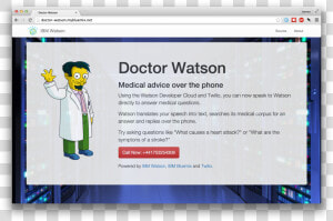 Ibm Dr Watson Healthcare  HD Png Download