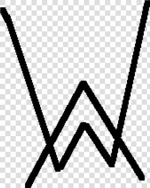 Alan Walker White Hoodie Clipart   Png Download   Alan Walker Logo Transparent  Png Download