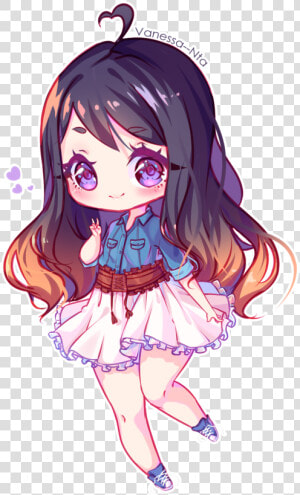 Anime Dibujos De Chicas Kawaii  HD Png Download