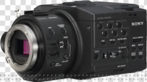 Transparent Professional Video Camera Png   Sony Nex Fs100e Png Transparent  Png Download