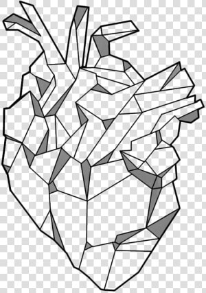 Geometry Tattoo Png Image Background   Geometry Heart  Transparent Png