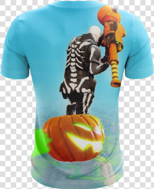 Fortnite Skull Trooper Skin Unisex 3d T shirt   Gta Is Better Than Fortnite  HD Png Download