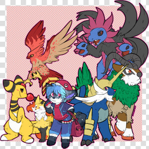 Male Pokemon Trainer Ocs  HD Png Download