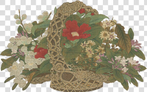 Pure Offerings Of A Myriad Plants   宋李嵩 花籃  HD Png Download