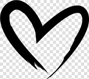Transparent Heart Drawings Png   Drawn Black Heart Transparent  Png Download