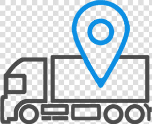Transparent Tracking Icon Png   Fleet Management Icon Truck  Png Download