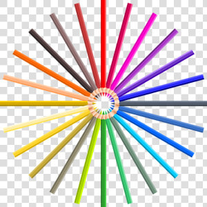 Color Pencil  Colored Pencil  Color  Colorful  Pencil   Haibin Park  HD Png Download
