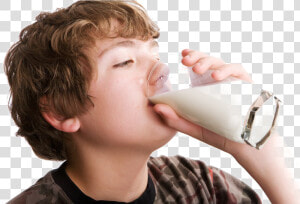 Drinking Milk Png Pic   Drink A Glass Of Milk  Transparent Png