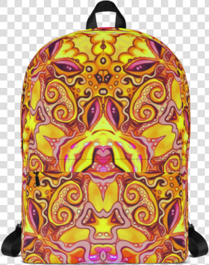 Image Of Lakshmi S Gold   Backpack  HD Png Download