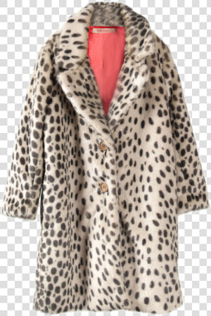Fur Coat Png Pic   Faux Fur Coat Dalmatian  Transparent Png