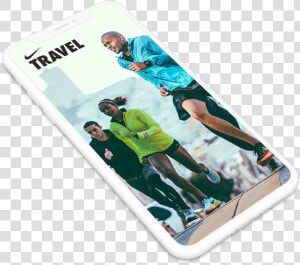 Nike Travel Phone Roadmap   Smartphone  HD Png Download