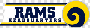 Rams Headquarters   La Rams Logo Mark Crosby  HD Png Download