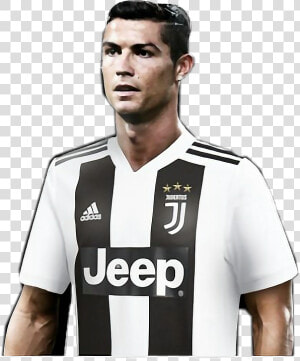  ronaldo  juventus  freetoedit   Juventus Jersey 18 19  HD Png Download