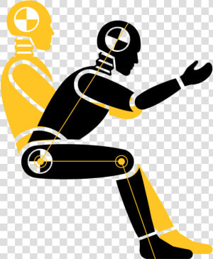 Stock Illustration Vector Graphics Crash Test Dummy   Crash Test Dummy Vector  HD Png Download