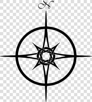 A Little Compas Rose Bit I Drew Up After Taking Inspiration   Christopher Columbus Symbol  HD Png Download