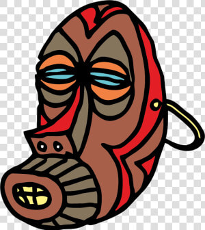 Transparent Mask Clipart   African Mask Art Png  Png Download