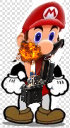 Press The Heart So Mario Can Catch On Fire   Cuphead Dibujo  HD Png Download