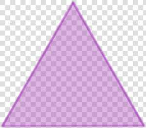  triangle  purple  freetoedit  geometric  trigon  frame   Triangle  HD Png Download