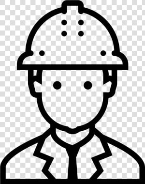 Icono Chisme Png   Engineer Clipart Black And White  Transparent Png