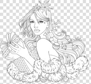 Line Artsy Coloring Page  HD Png Download