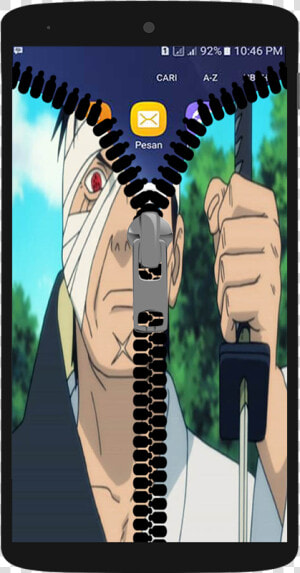 Lockscreen Android Naruto Zipper  HD Png Download