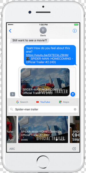 Phone   3   Width 819   Gboard On Ios  HD Png Download