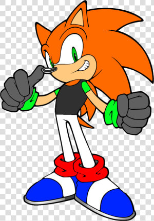 Super Sonic The Hedgehog   Sonic The Hedgehog Orange  HD Png Download